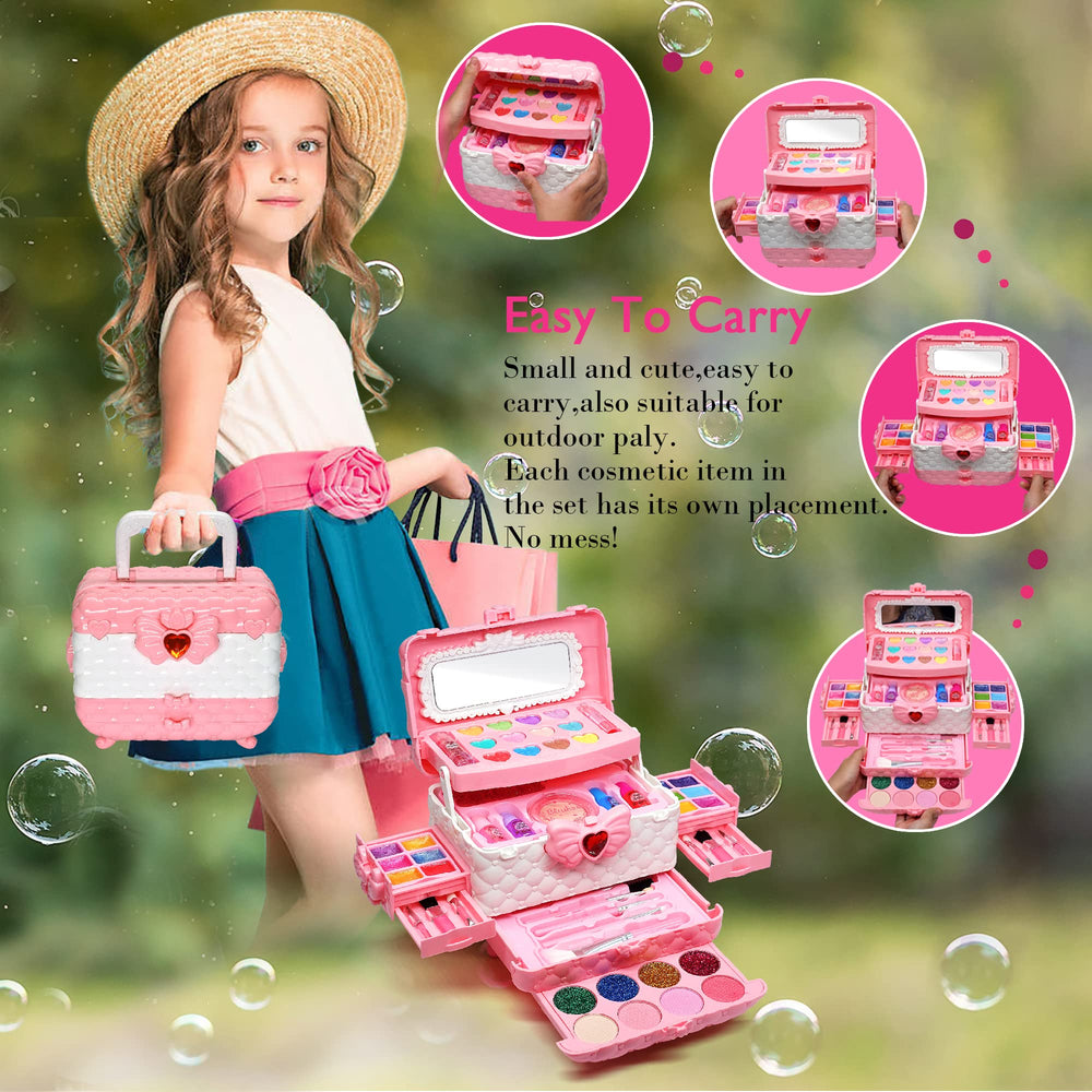 Mrabbitoo blush and powder for gentle, kid-friendly cheek color