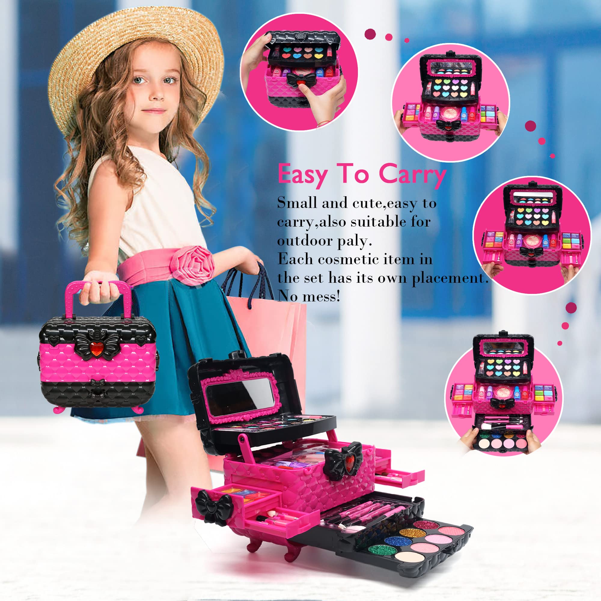 Mrabbitoo Rose eye shadows and brow powders spark kid-friendly creativity.