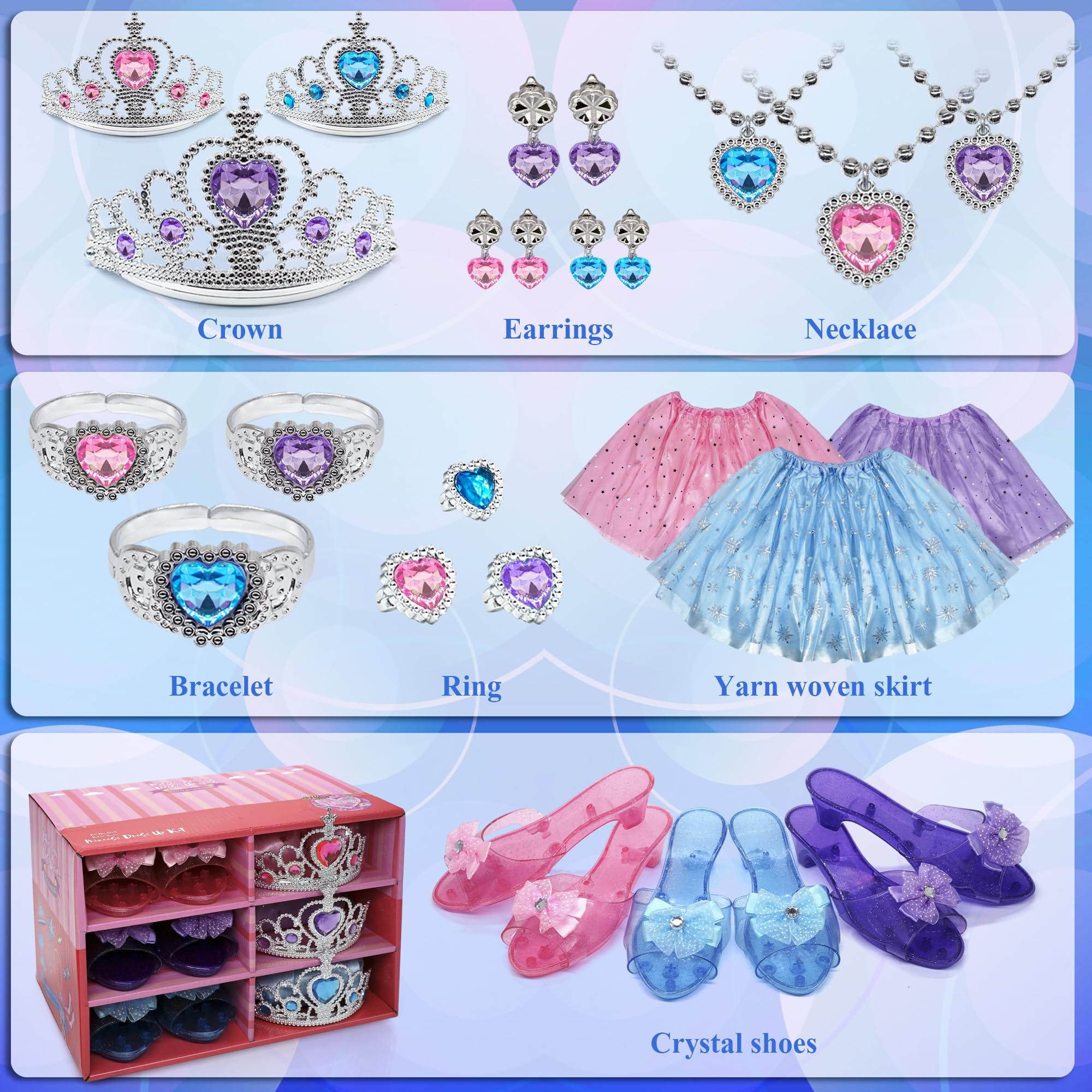 Mrabbitoo Princess Dress Up Shoes provide secure non-slip comfort for toddlers