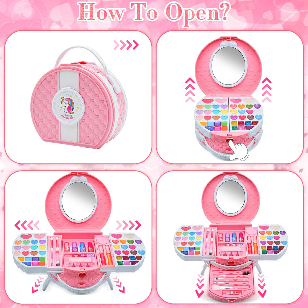 Mrabbitoo princess colors kit opened for imaginative styling.