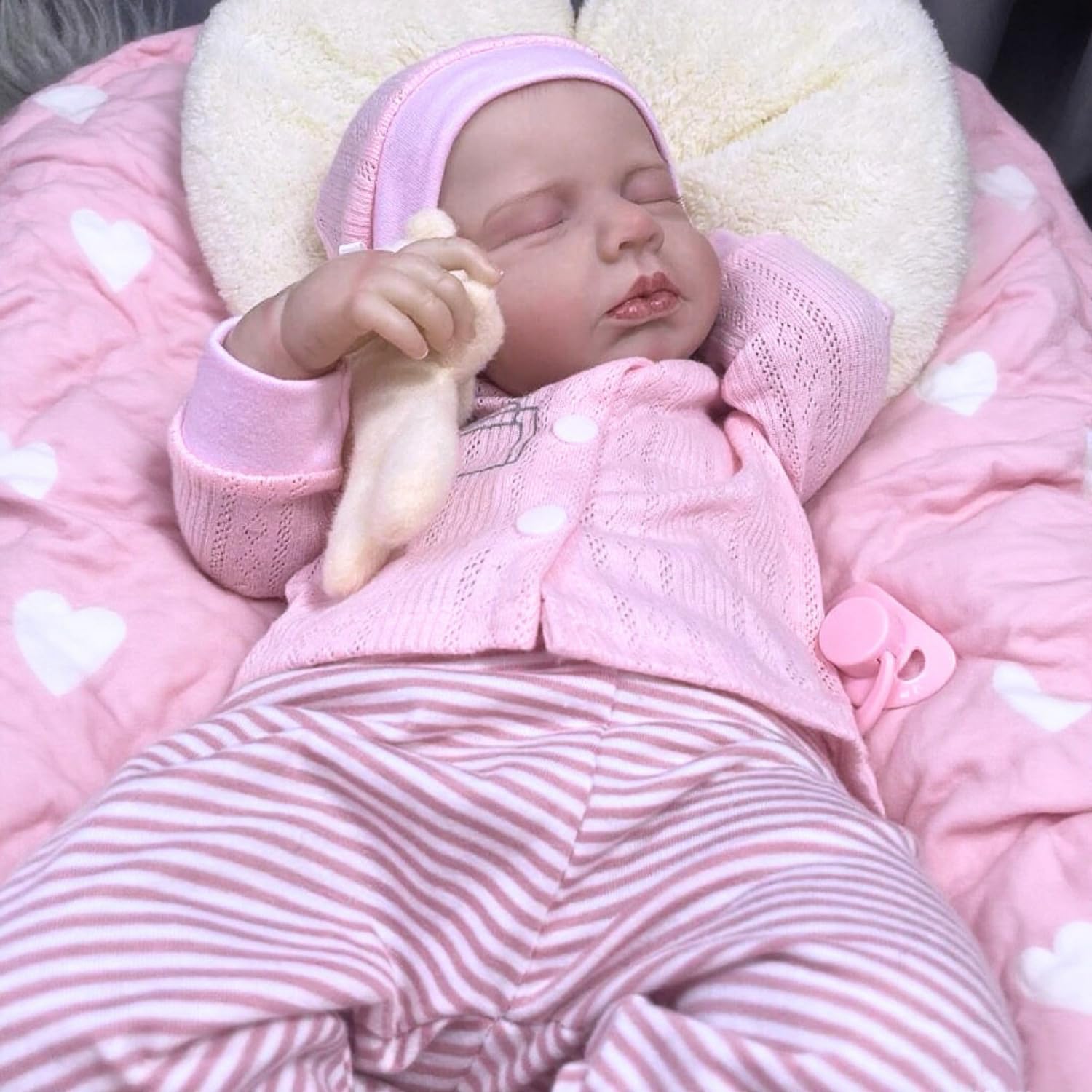 MRB Lifelike Reborn doll feet detail for authentic newborn look