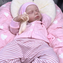 MRB Lifelike Reborn doll feet detail for authentic newborn look