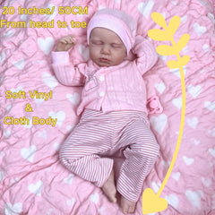 MRB Lifelike Reborn doll outfit included for ready-to-wear style