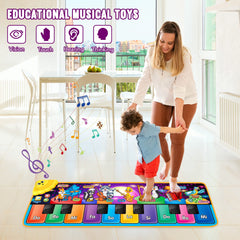 MR.TN durable mat with flashing lights to engage visual senses during play