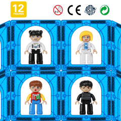 Mruikeny easy-to-assemble magnetic pieces for quick creativity.