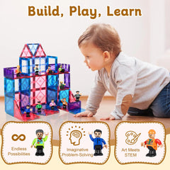 Assorted Mruikeny figures in varied shapes and sizes for creative building
