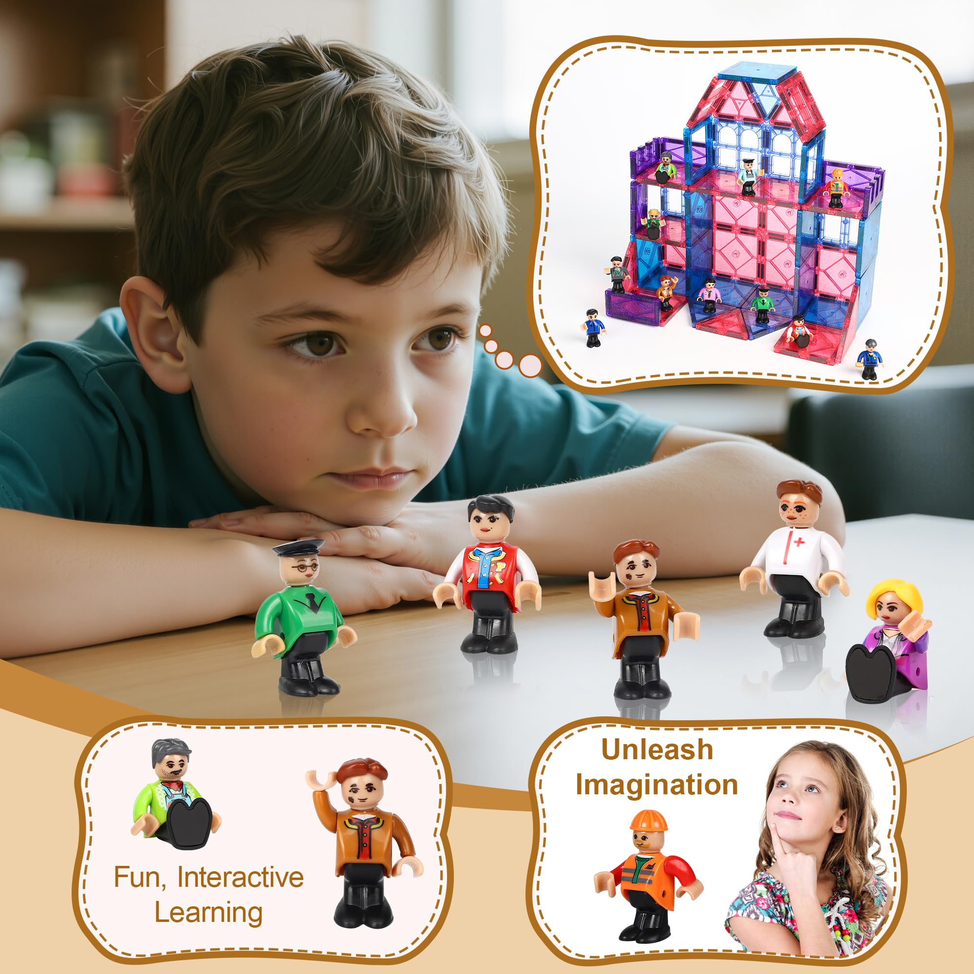 Children placing Mruikeny figures on a magnetic grid to practice spatial thinking