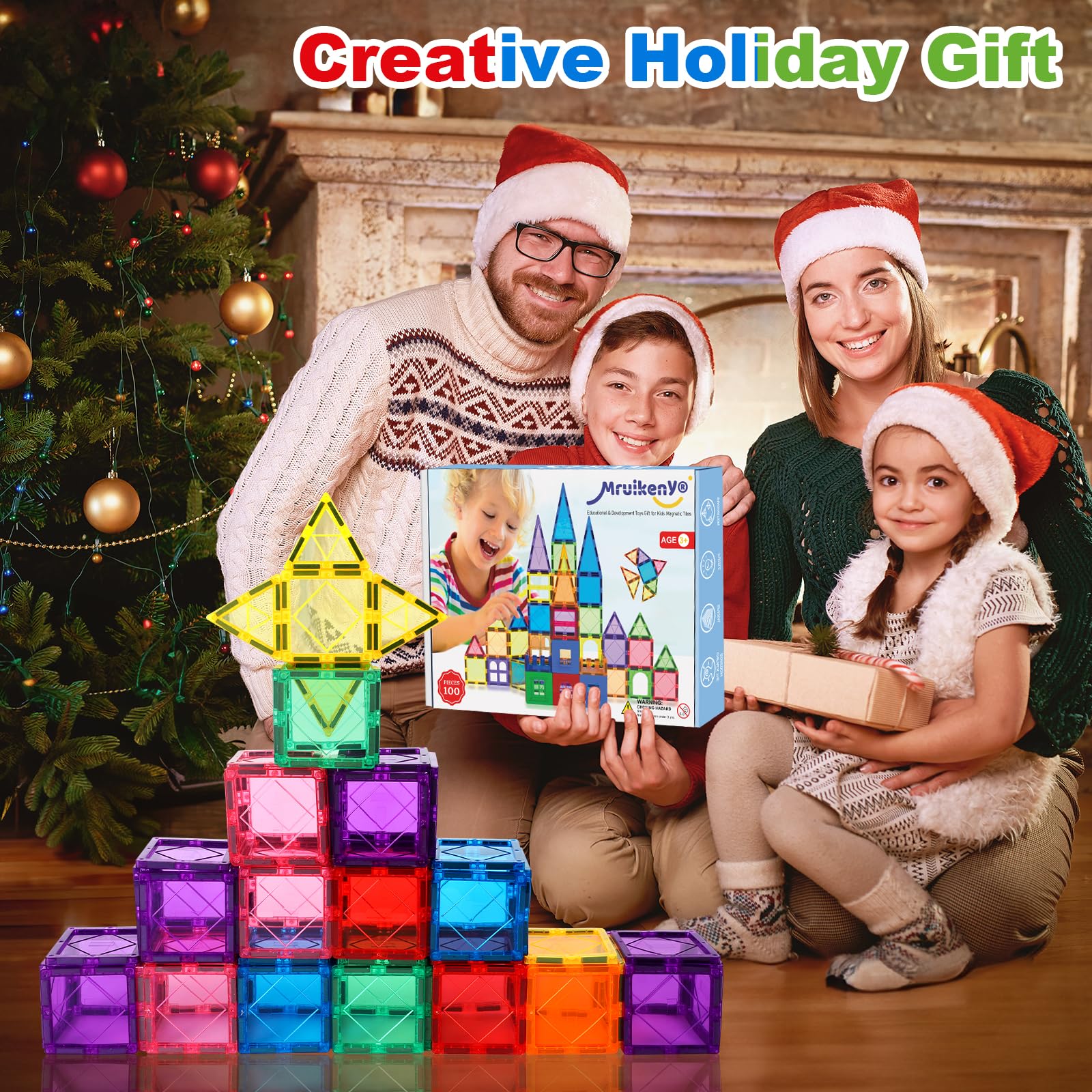 Mruikeny magnetic tiles family-play fosters sharing and joint creativity during learning