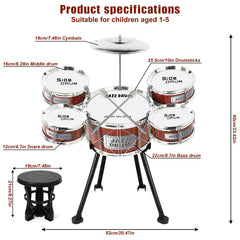 M SANMERSEN child-sized stool provides stable seating during sessions.