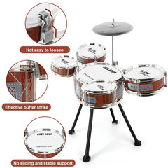 M SANMERSEN compact cymbal adds sparkle to tiny concerts.