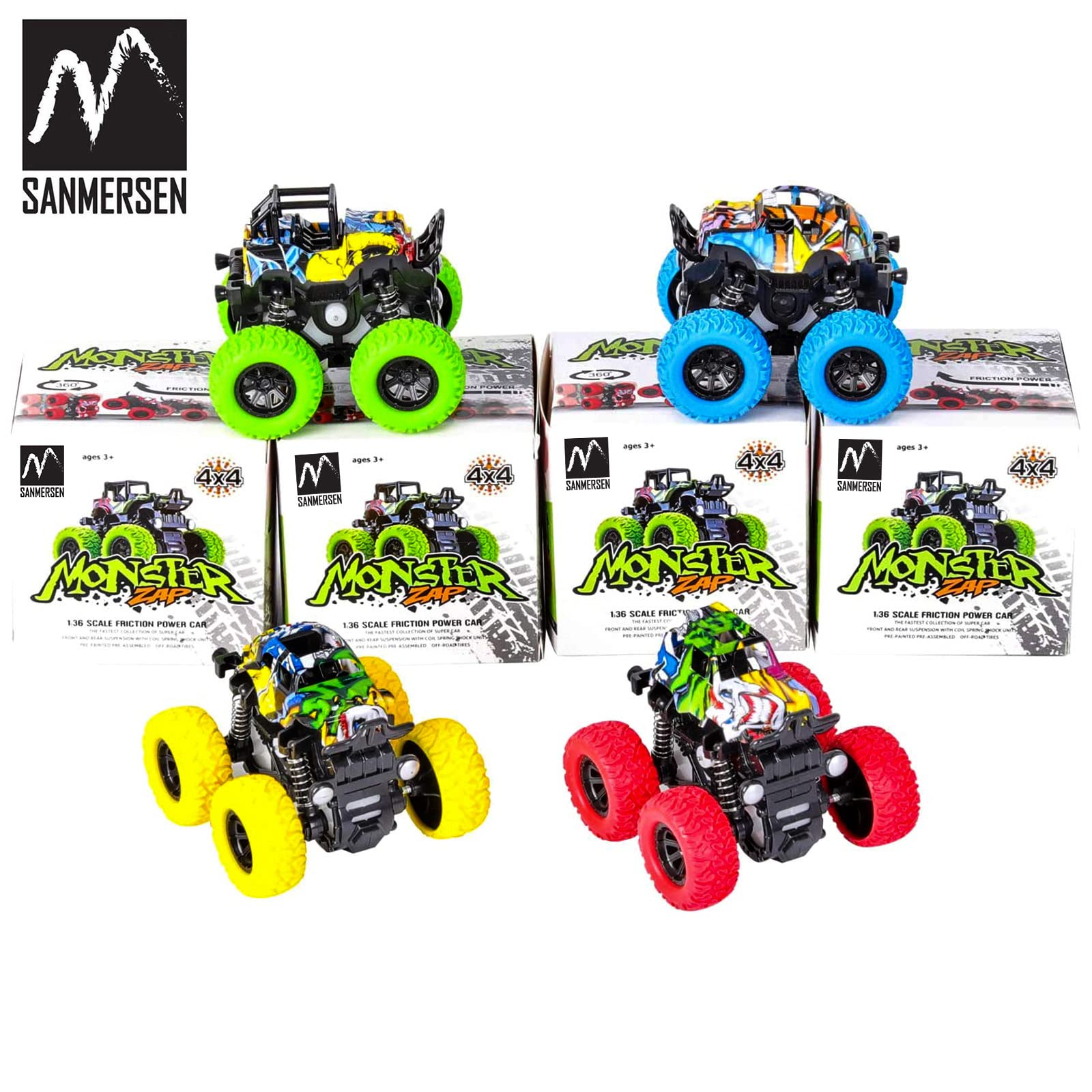 M SANMERSEN four-pack gift set provides screen-free play options.