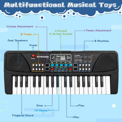 M SANMERSEN portable kid piano for travel and practice anywhere