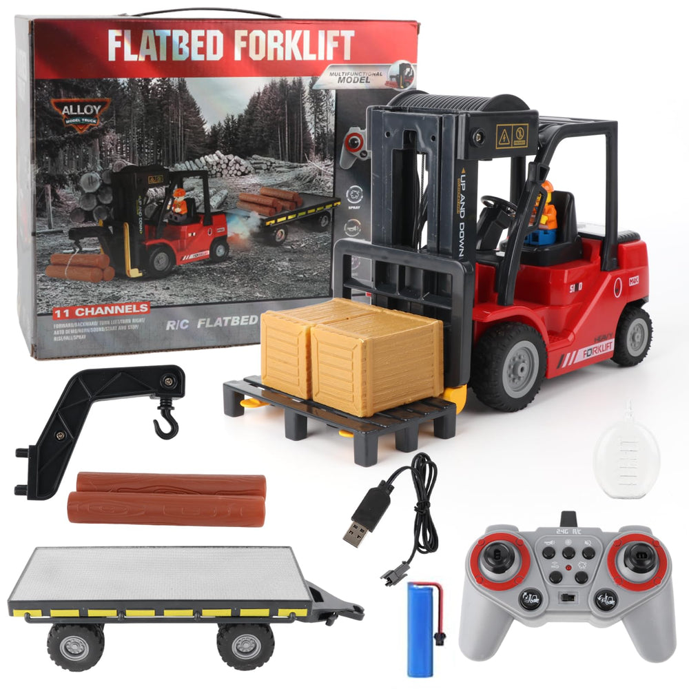 Mscredse 1:24-scale forklift inspires imaginative play and role-play scenes
