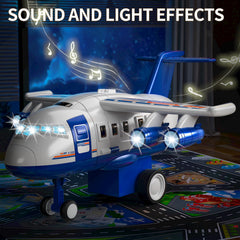 MSKOLER friction-powered planes and cars move smoothly with push action