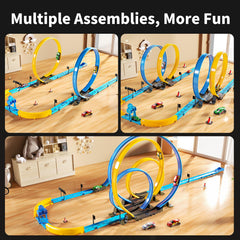 MSKOLER child playing race track to spark imagination