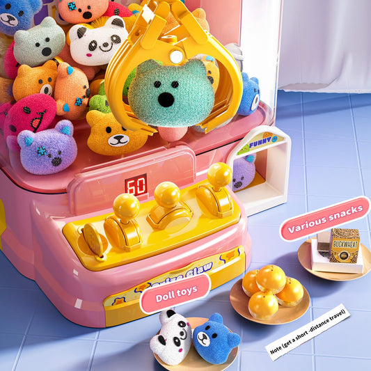 MSKOLER claw machine side view shows timer display for timed challenges