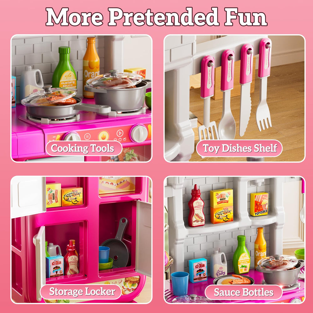 MSKOLER cooker and dessert plates support creative meal play and organization