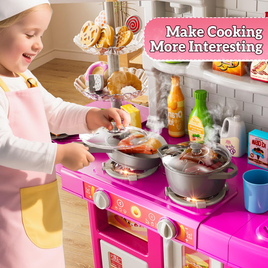 MSKOLER electrical stove with light and sound sparks interactive cooking moments