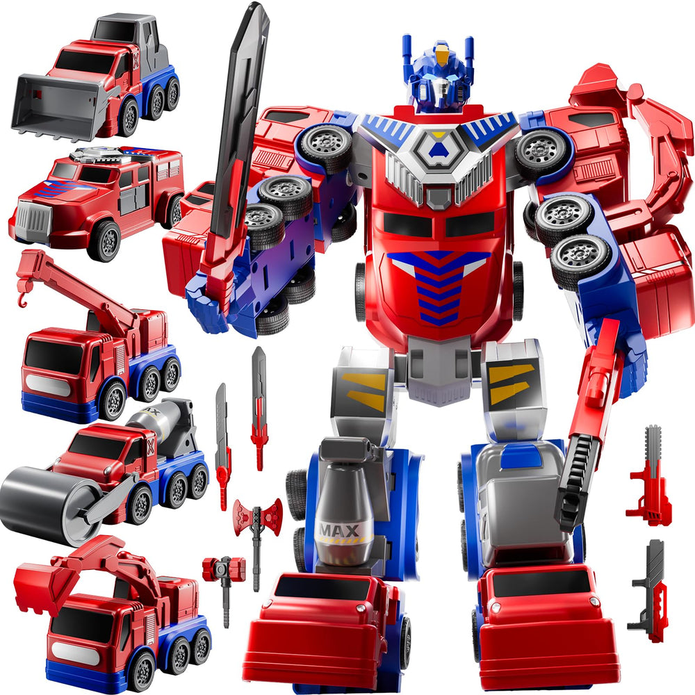 MSKOLER five-in-one robot transform showcases versatile forms for imaginative play