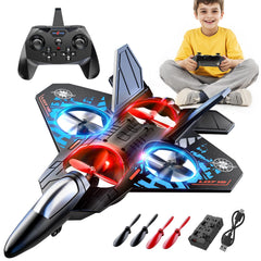MSKOLER foam RC airplane performing 360° flips for exciting indoors or outdoors play.
