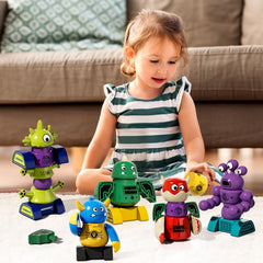 MSKOLER lightweight-toy-for-3-5-year-olds is easy to disassemble for young builders.