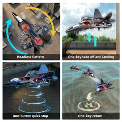 MSKOLER low battery alarm helps plan a smooth landing.