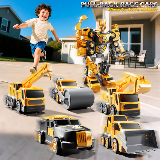 MSKOLER magnet-assembly robot playset enables easy reconfiguration for exploration