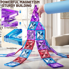 MSKOLER magnetism blocks tiles enable group play and teamwork.