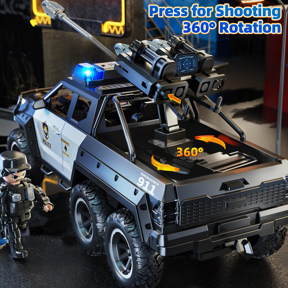 MSKOLER police car toy gift-ready packaging suitable for birthdays