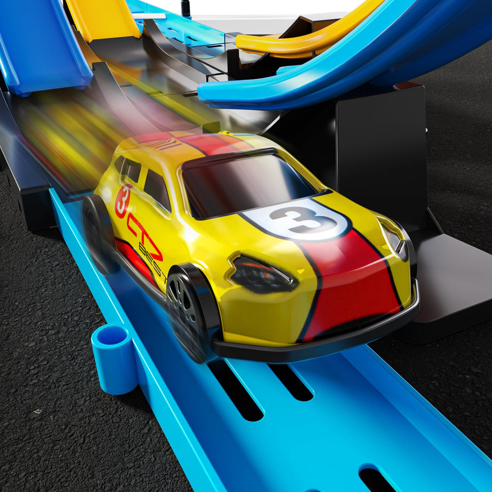MSKOLER race track curved loop for dynamic, safe play