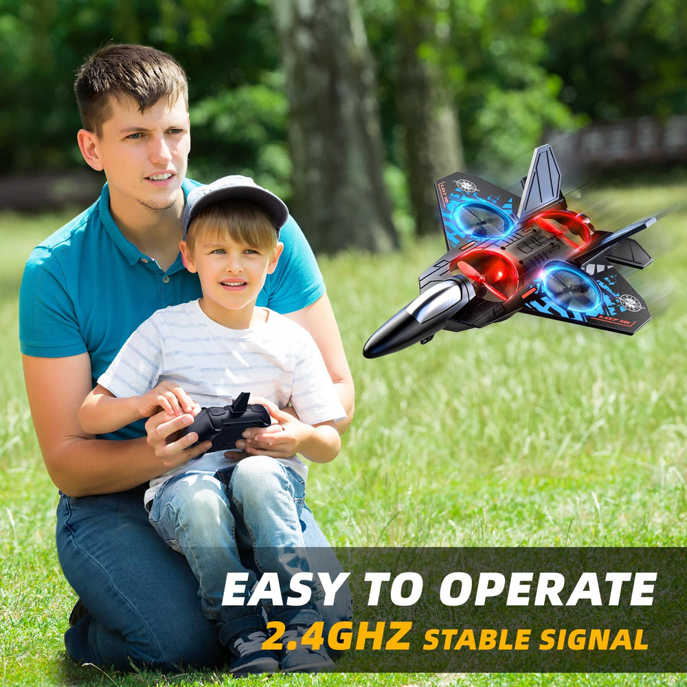 MSKOLER beginner-friendly airplane suits kids and adults alike.