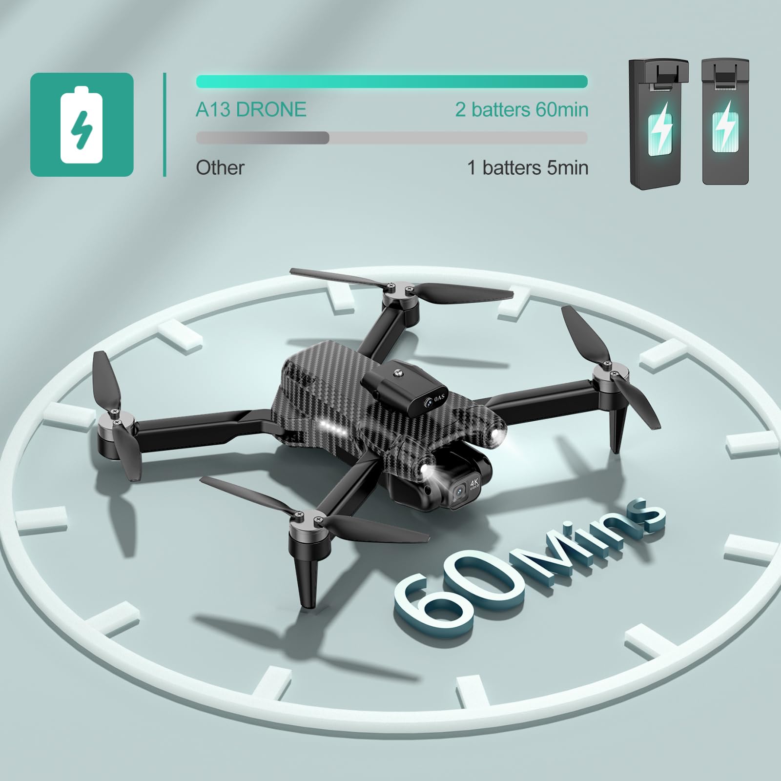MSMV 4K camera with gimbal stabilization and 120° FOV lens