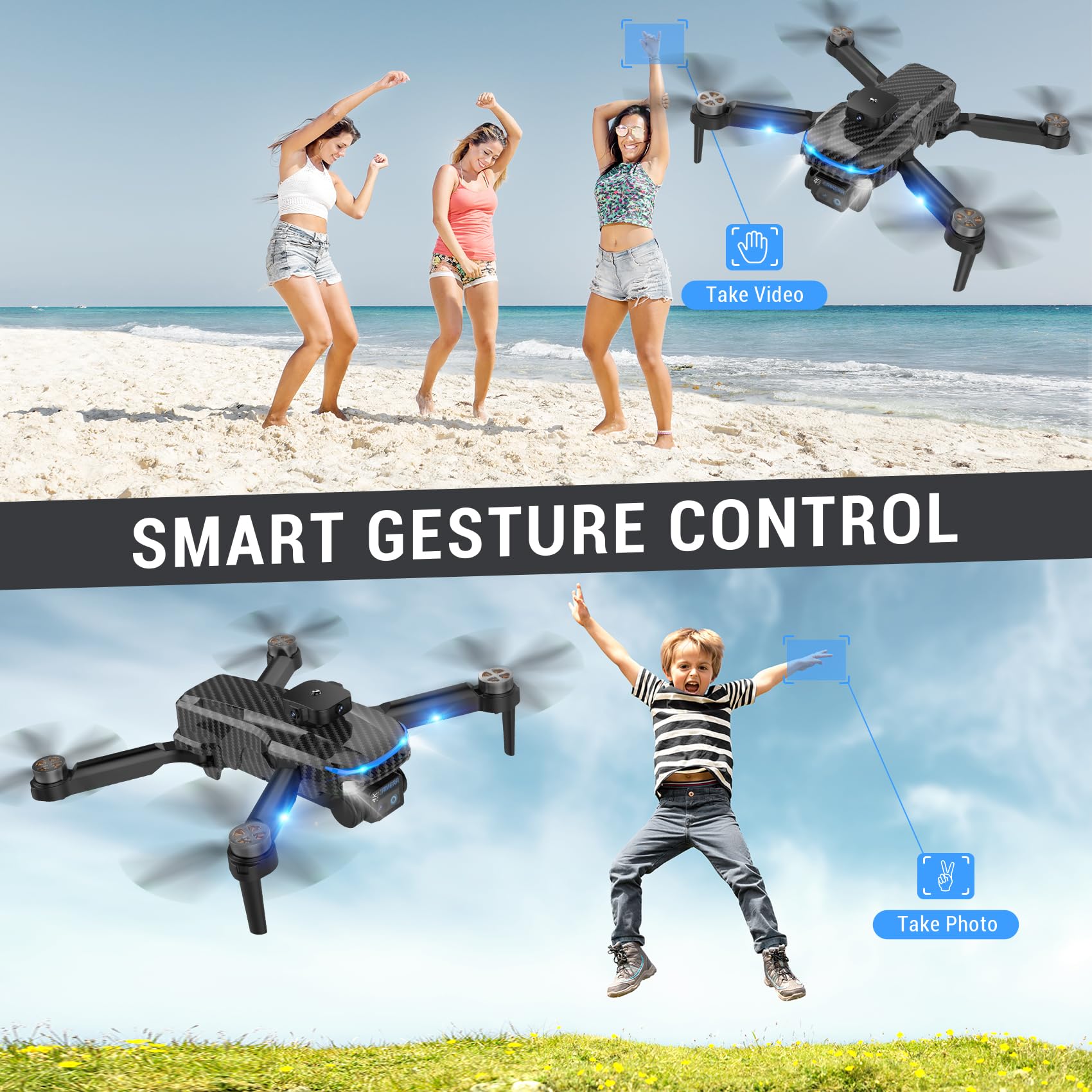 MSMV Drones emergency stop and safety features for peace of mind.