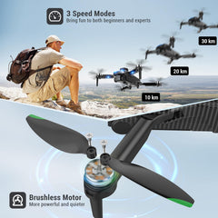 MSMV Drones come with two batteries for extended playtime.