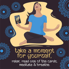 Gift-ready MSS Inc Namaste Mindfulness Cards in elegant packaging.