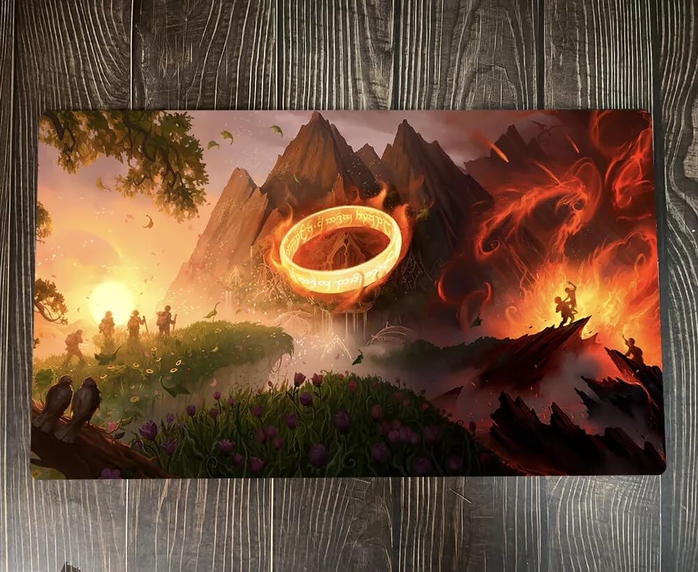 MTG Decks & More premium Lord of the Rings playmat for smooth gameplay and durable surface.