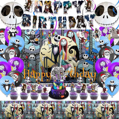 Mtgluk birthday banner featuring wizard-pirate design for an easy party centerpiece