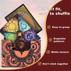 MTGPRO sleeves provide a firm grip for easy handling