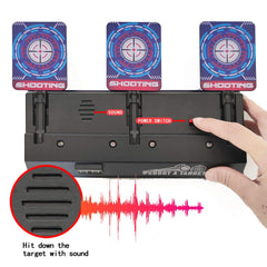 MTISGREAT darts included for immediate safe shooting fun