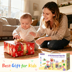 MTTIERY 6-in-1 Montessori set as a thoughtful gift for growing babies and toddlers.