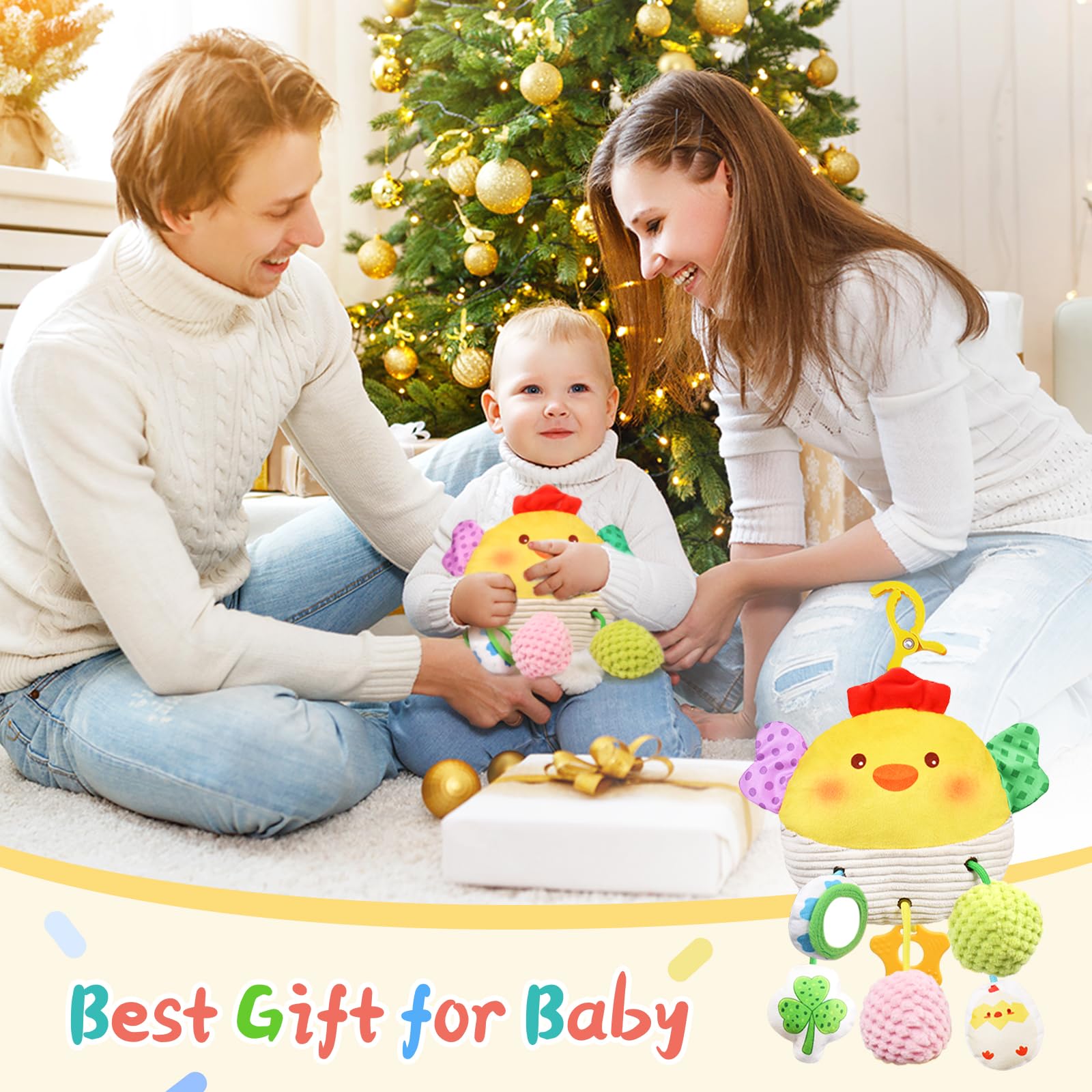 MTTIERY gift-ready crab toy, ideal for newborns and infants.