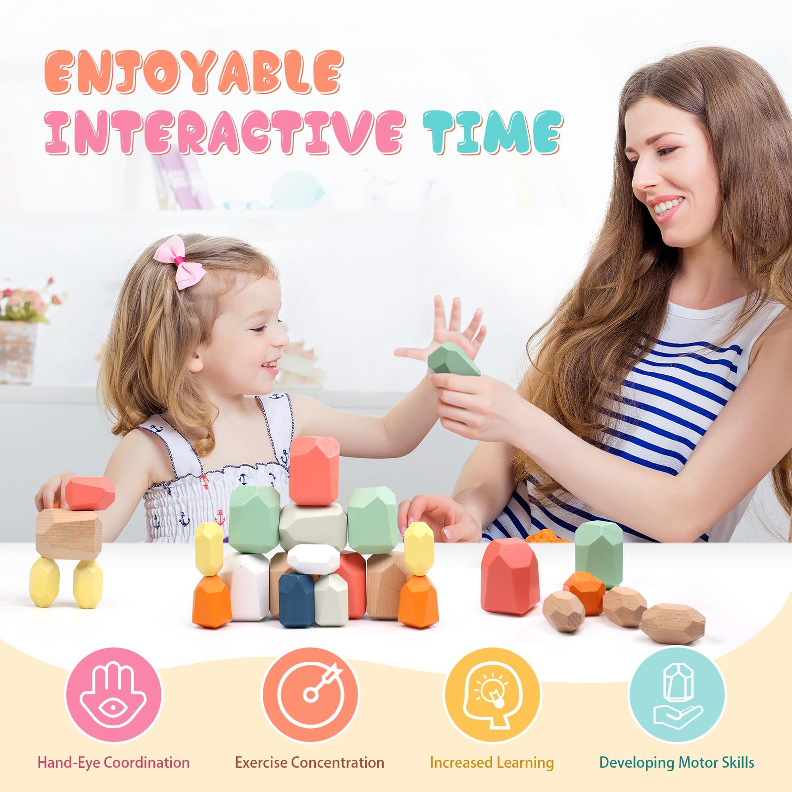 MTTIERY Montessori-inspired toys for ages 3-5 promote focused, hands-on learning.