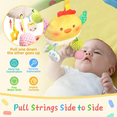 MTTIERY silicone teething pacifier helps soothe gums.