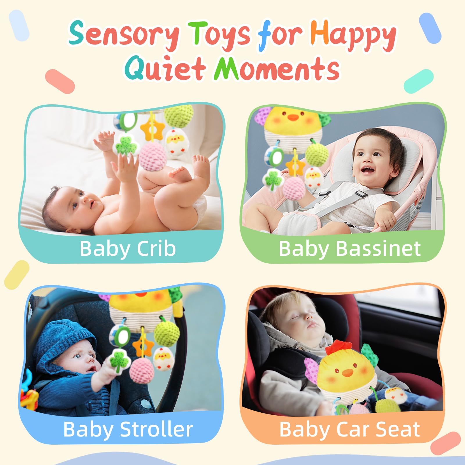 MTTIERY soft cotton fabric feels gentle on delicate skin.
