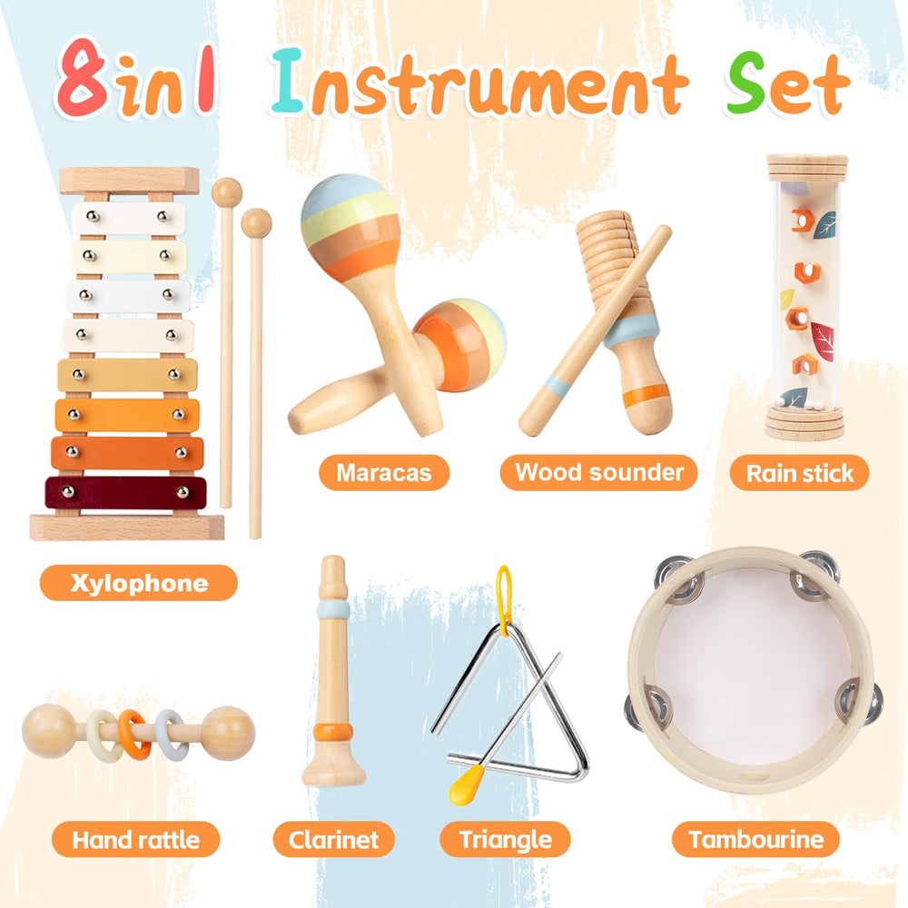 MTTIERY tambourine encourages rhythm recognition and group play for curious young listeners.