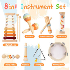 MTTIERY tambourine encourages rhythm recognition and group play for curious young listeners.