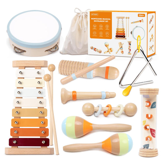 MTTIERY toddler xylophone enhances fine motor skills and early musical exploration.