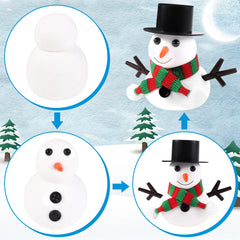 MUDEREK Snowman display ideas to showcase art