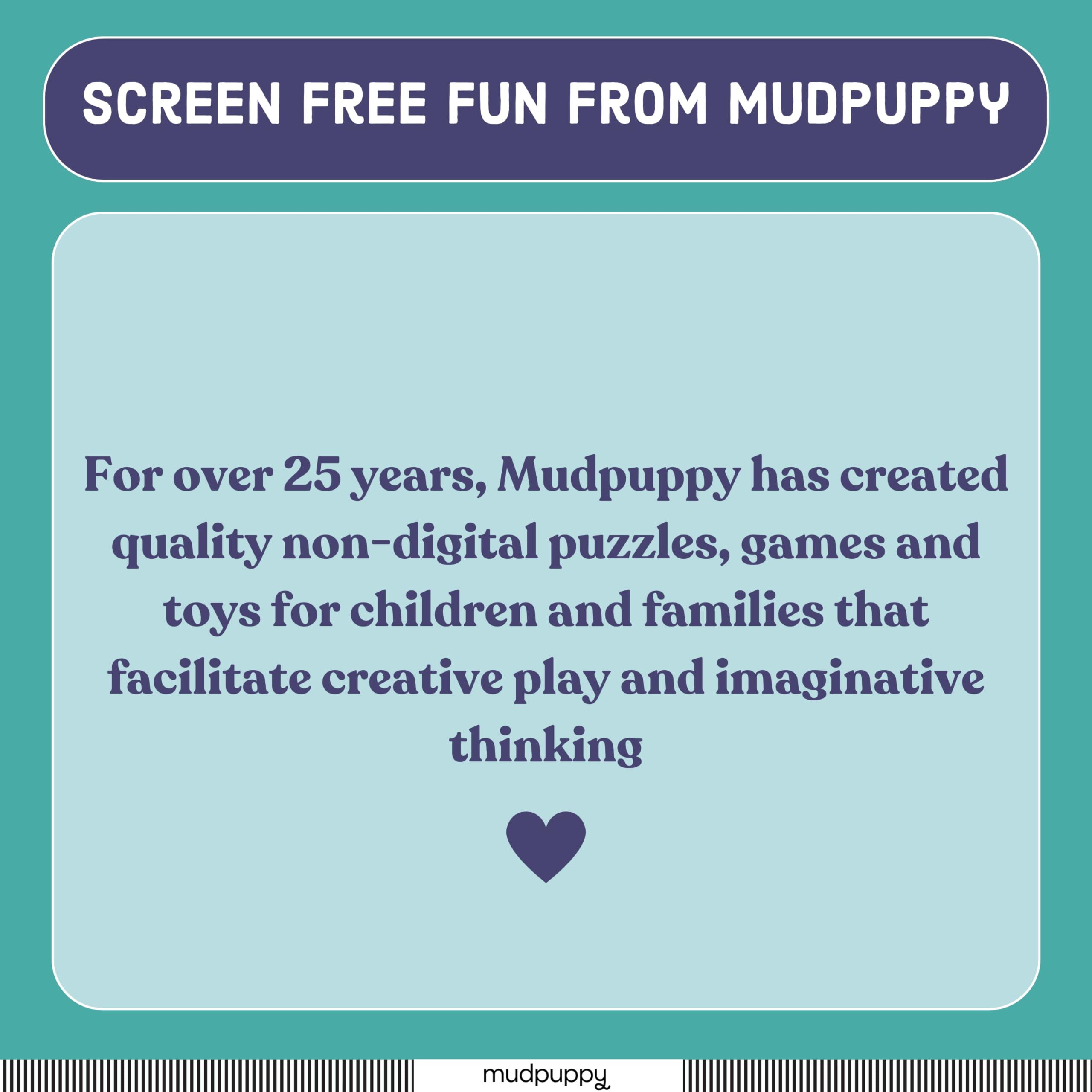 Mudpuppy Arctic Life Puzzle: storage box keeps pieces safe and organized for easy reassembly.