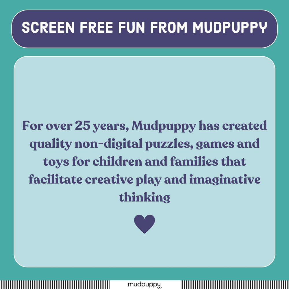 Mudpuppy Arctic Life Puzzle: storage box keeps pieces safe and organized for easy reassembly.